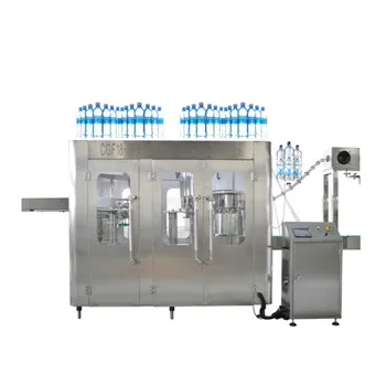Линия по производству машины для розлива воды, автоматическая машина для розлива напитков в бутылки